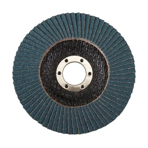 Silverline Zirkonium lamellenschijf - Ø 115 mm - Korrel 6.., Doe-het-zelf en Verbouw, Gereedschap | Slijpmachines, Nieuw, Ophalen of Verzenden