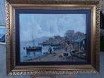 Giulio Apicella (1942) - Napoli Posillipo Marina, Antiek en Kunst, Kunst | Schilderijen | Klassiek