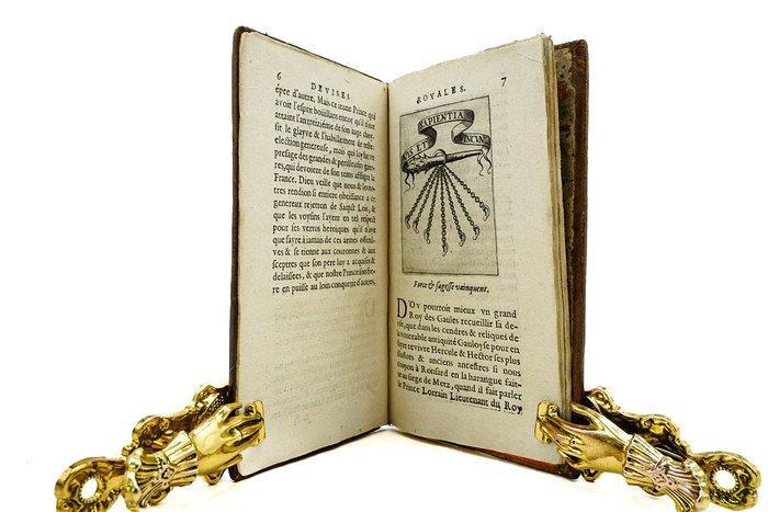 Adrian Amboise - Devises Royales - 1621, Antiek en Kunst, Antiek | Boeken en Bijbels