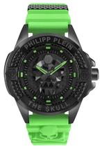 Philipp Plein PWAAA2524 The Skull horloge, Overige merken, Staal, Verzenden, Polshorloge