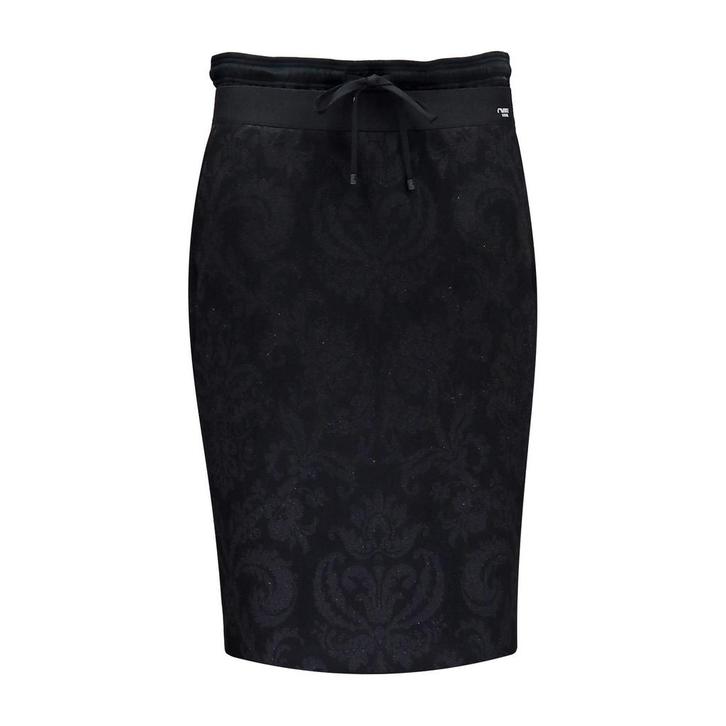 Cambio • zwarte rok Harmony paisley • 36, Kleding | Dames, Rokken, Zwart, Nieuw, Maat 36 (S), Verzenden