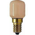 Schakelbordlamp / parfum lamp E14 15 Watt flame amber, Huis en Inrichting, Lampen | Losse lampen, Nieuw, Gloeilamp, Soft of Flame