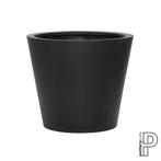 Plantenbak Bucket - Zwart Ø58 x (H)50 cm - Ø50 x (H)40 cm, Ophalen of Verzenden