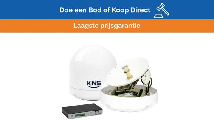 Bieden: KNS Supertrack K5 51 cm TVRO stabilized ACU - K05-QR, Watersport en Boten, Navigatiemiddelen en Scheepselektronica, Kabel of Apparatuur