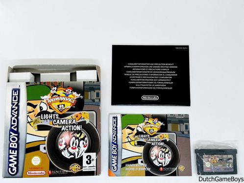 Gameboy Advance / GBA - Animaniacs - Lights, Camera, Action!, Spelcomputers en Games, Games | Nintendo Game Boy, Gebruikt, Verzenden