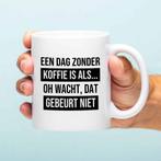 Mok Een dag zonder koffie is als..., Huis en Inrichting, Keuken | Servies, Verzenden, Nieuw