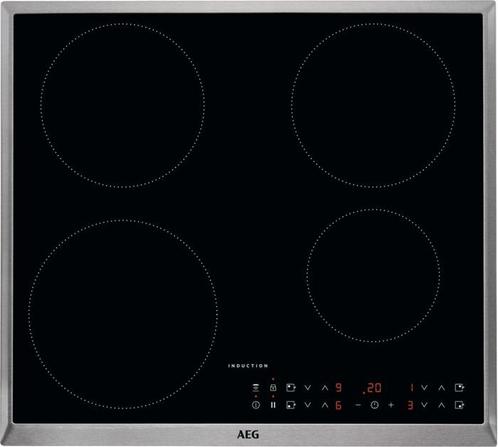 AEG IKR64301XB inbouw inductie kookplaat, Witgoed en Apparatuur, Kookplaten, Inbouw, 4 kookzones, Energieklasse A of zuiniger