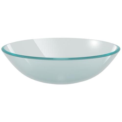 Design Wasbak Matglas 42cm - Tweedekansje - Badkamer Upgrade, Doe-het-zelf en Verbouw, Sanitair, Nieuw, Glas, Wastafel, Ophalen of Verzenden