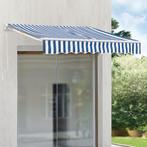 Zonnescherm Bitonto luifel handbediend met knikarm 350x250 c, Tuin en Terras, Zonneschermen, Verzenden, Nieuw