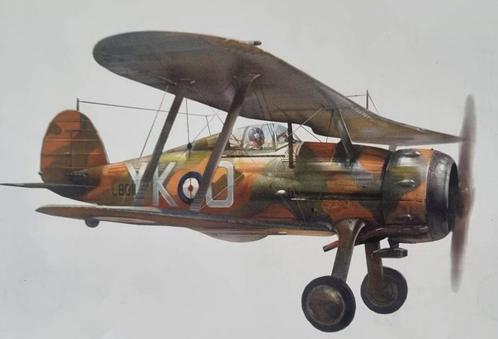 ICM 32040 Gloster Gladiator Mk.I 1:32 BE DECALS + Quinta!, Hobby en Vrije tijd, Modelbouw | Vliegtuigen en Helikopters, Verzenden