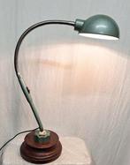 Adher - Bureaulamp - Aluminium & Staal - Zwanenhals met, Antiek en Kunst