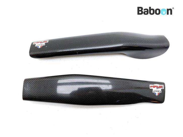 Achterbrug KTM 125 EXC 2014-2016 Cover set Carbon (BEH01), Motoren, Onderdelen | Overige, Gebruikt, Verzenden