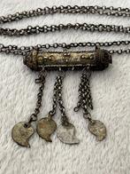 Ottomaanse amulet hanger en ketting - Verzilverd - Turkije -