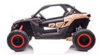 24V CAN-AM Maverick buggy zwart, 4WD, leder, Mp4 TV, RC, Ophalen of Verzenden, Nieuw