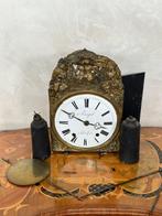 Wandklok - Messing - 1850-1900, Antiek en Kunst
