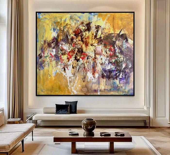 VOLHA - Side effects -XXL -Hand painted, Antiek en Kunst, Kunst | Schilderijen | Modern