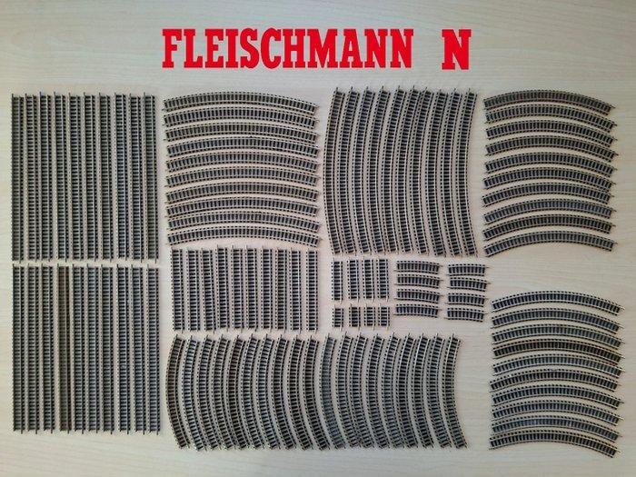 Fleischmann N - 9100 serie - Modeltreinsporen (125) -, Hobby en Vrije tijd, Modeltreinen | N-Spoor