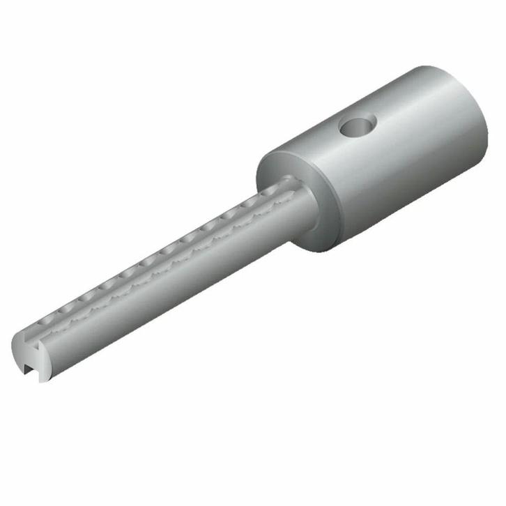 Burg-Wächter secuENTRY EASY asverlenging 5671 WVE - RVS, Doe-het-zelf en Verbouw, Hang- en Sluitwerk, Nieuw, Verzenden