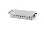 Schotelwarmer - 2-pits - 33 x 18 x (H) 7cm - RVS - Hendi - 4, Verzenden, Nieuw in verpakking