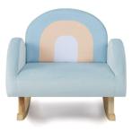 Trendmix Kinderschommelstoel Blauw – Fluweel – Ergonomisch –, Ophalen of Verzenden, Nieuw