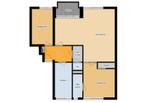 Te Huur 2 Kamer Appartement Blaauwstraat In Rotterdam, Rotterdam, Direct bij eigenaar, Appartement, Rotterdam