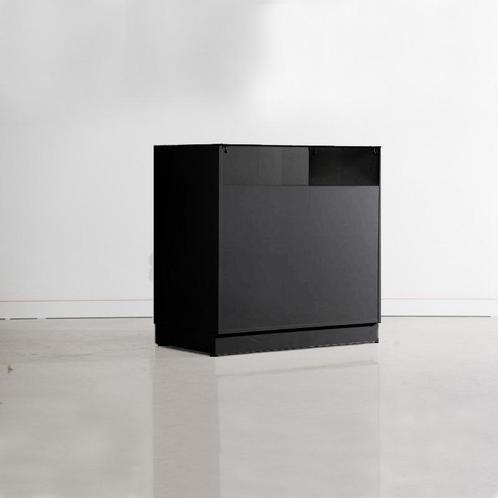 Zwarte glossy toonbank met vitrinelade c-pek-005, Zakelijke goederen, Kantoor en Winkelinrichting | Winkel en Inventaris