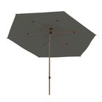4 Seasons Azzurro parasol Ø300 cm antraciet solefin -, Verzenden, Nieuw