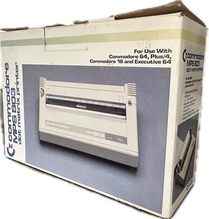 Commodore MPS 803 Dot Matrix Printer, Computers en Software, Vintage Computers, Verzenden
