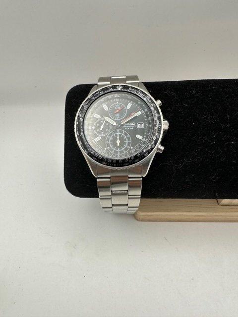 Seiko - Fligtmaster Chronograph - Zonder Minimumprijs -, Sieraden, Tassen en Uiterlijk, Horloges | Antiek