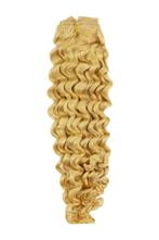 Remy Human Hair extensions curly 14 - blond 613#, Nieuw