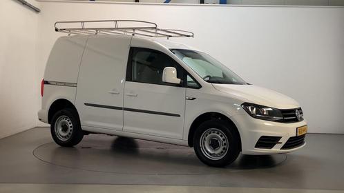 Volkswagen Caddy 2.0 TDI 102pk L1H1 Comfortline Navigatie DA, Auto's, Bestelauto's, Dealer onderhouden, Lease, Grijs, Handgeschakeld
