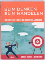 Slim Denken Slim Handelen 9789058777676 Darren Bridger, Boeken, Gelezen, Darren Bridger, D. Lewis, Verzenden