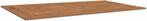 Stern Classic tafelblad Teak FSC®-gecertificeerd - Bruin, Huis en Inrichting, Tafelonderdelen, Ophalen of Verzenden, Nieuw
