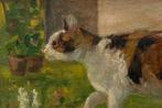 Europese school (XX) - Cat in a Garden