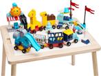 WonderMind WM-D001 - Massief Houten Bouwtafel Set -, Verzenden, Zo goed als nieuw