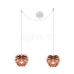 Umage Silvia mini Cannonball Hanglamp 2-lichts, koper/kabel, Huis en Inrichting, Verzenden, Nieuw