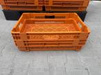 Oranje Kipkrat 600x400x140 mm – Gebruikt en Nestbaar, Gebruikt, 40 tot 60 cm, 50 tot 75 cm, Minder dan 35 cm