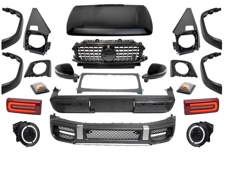 Bodykit Mercedes G Klasse W463 08-17 Facelift look 2018, Auto-onderdelen, Carrosserie en Plaatwerk, Ophalen of Verzenden