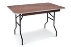 Inklapbare bankettafel recht | 122 x 76cm, Ophalen of Verzenden, Nieuw, Kunststof