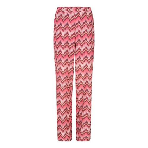 -30% Esqualo  Esqualo Broek sp24-14009 print  maat 44, Kleding | Dames, Broeken en Pantalons, Nieuw, Verzenden