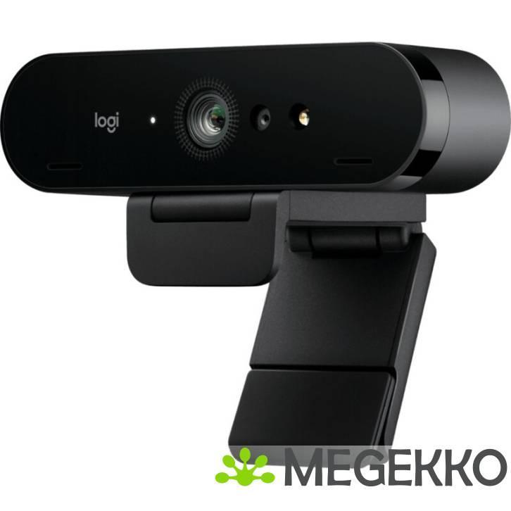 Logitech BRIO 4K webcam 13 MP 4096 x 2160 Pixels USB Grafiet, Computers en Software, Webcams, Nieuw, Verzenden