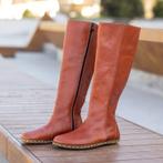 Barefoot laarzen 100% leer maat 36 t/m 43, Kleding | Dames, Schoenen, Hoge laarzen, Bruin, The Minimalist Barefoot, Nieuw