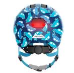 Abus Kinderhelm Smiley 3.0 S LED Blue Car, Ophalen of Verzenden, Zo goed als nieuw, Abus