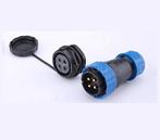 Male + socket - Waterdichte kabelverbinder - 4 aderig - IP68, Ophalen of Verzenden, Nieuw, Overige typen