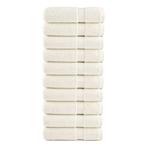 vidaXL Badhanddoeken SOLUND 10 st 600 g/m² 70x140 cm, Verzenden, Nieuw