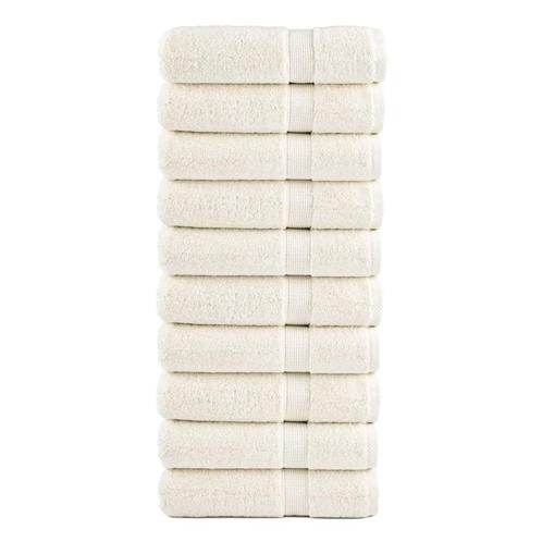 vidaXL Badhanddoeken SOLUND 10 st 600 g/m² 70x140 cm, Huis en Inrichting, Badkamer | Badtextiel en Accessoires, Nieuw, Verzenden