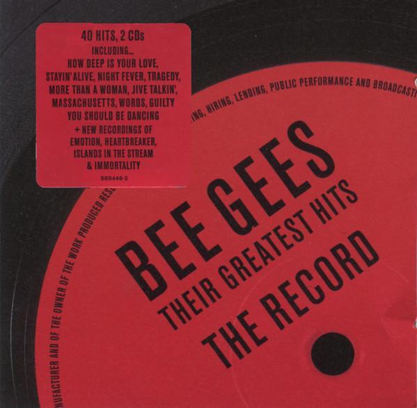 cd - Bee Gees - Their Greatest Hits - The Record, Cd's en Dvd's, Cd's | Overige Cd's, Zo goed als nieuw, Verzenden