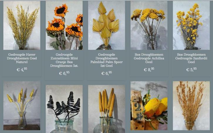 webwinkel droogbloemen kerst workshop sale diy, Huis en Inrichting, Woonaccessoires | Overige, Nieuw, Ophalen of Verzenden