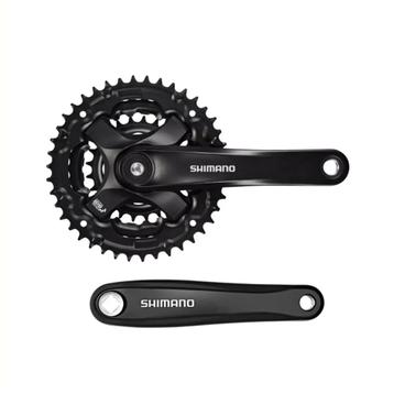 Crankstel Shimano FC-TY501 6/7/8 speed 42x34x24T - zwart beschikbaar voor biedingen