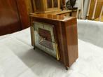 Tafelklok - FHS Franz Hermle & Sohn - Glas, Hout, Messing -, Antiek en Kunst